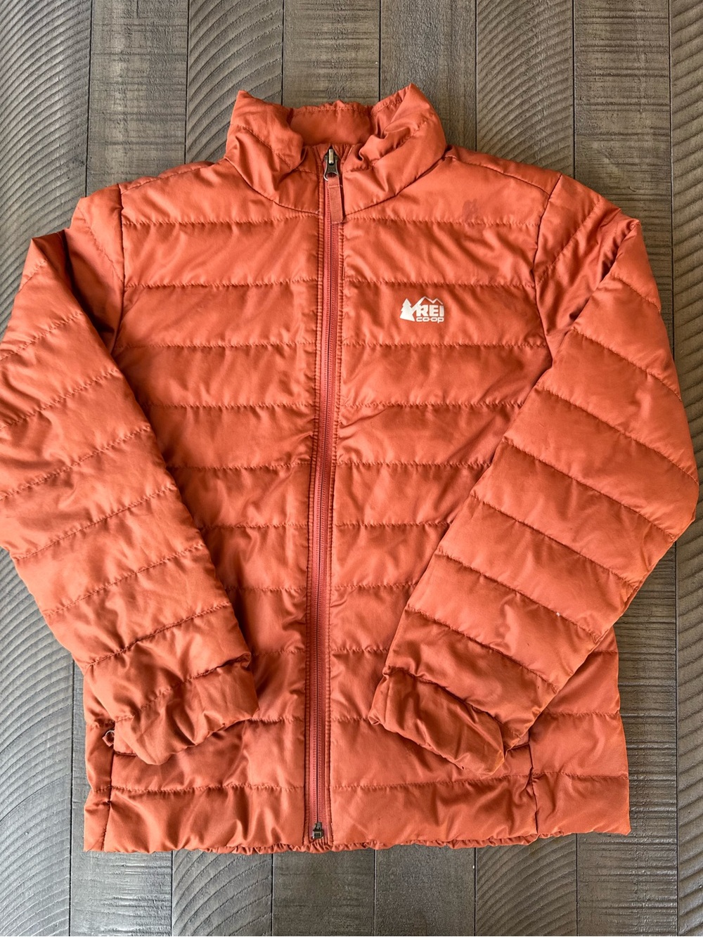 REI Co-Op Quilted Down Insulated Puffer Youth Jacket Size Medium (10-12)